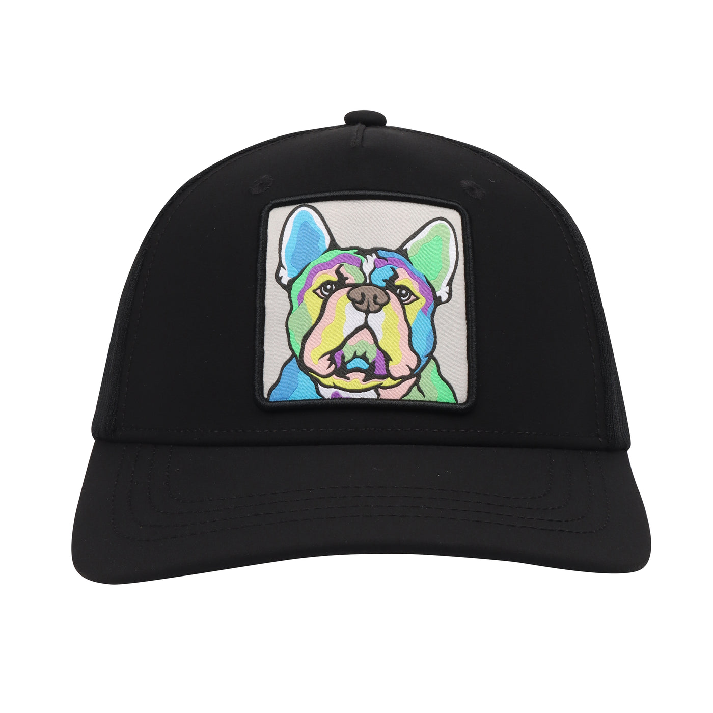 HatPhile Trucker Hat –Frenchie Patch Front with Mesh Back