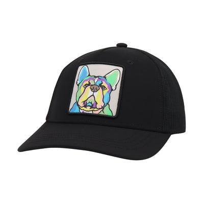 HatPhile Trucker Hat –Frenchie Patch Front with Mesh Back