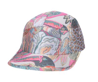 HatPhile Parrot-Inspired 5-Panel Hat – Vibrant Tropical Patterns