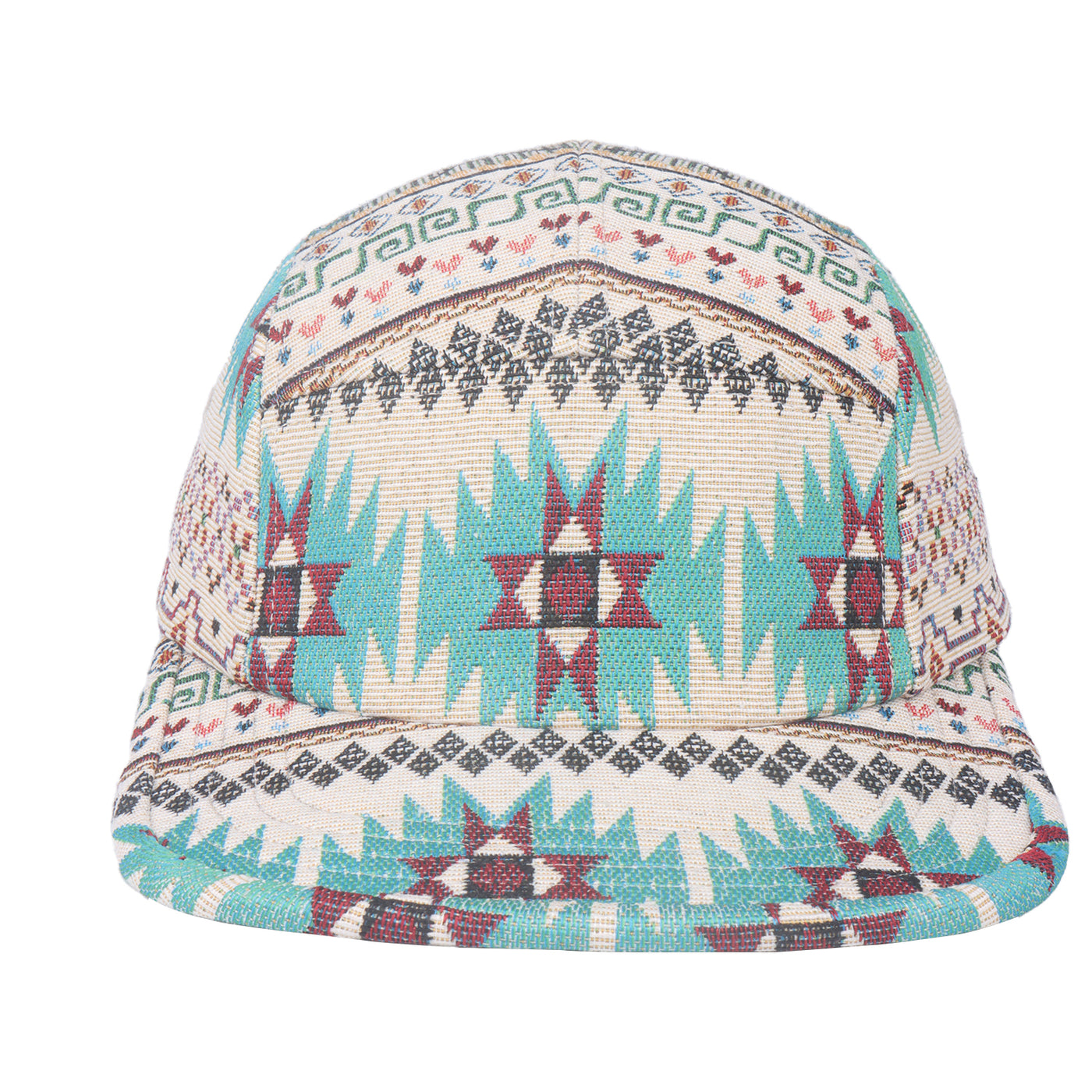 HatPhile Trendy Aztec Pattern 5-Panel Hat – Vibrant and Unique Designs