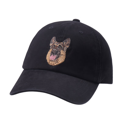 HatPhile German Shepherd Dad Soft Baseball Cap – Adjustable Cotton Hat for Dog Dads