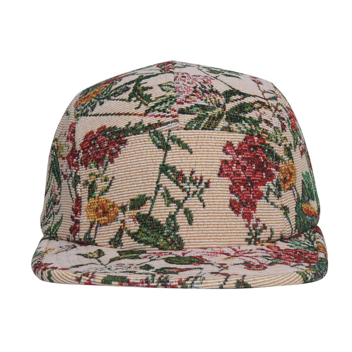 HatPhile Flower Multicolored Jacquard 5-Panel Hat – Bold