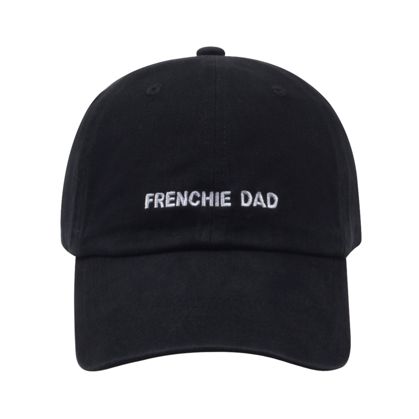Hatphile Frenchie Dad Soft Baseball Cap