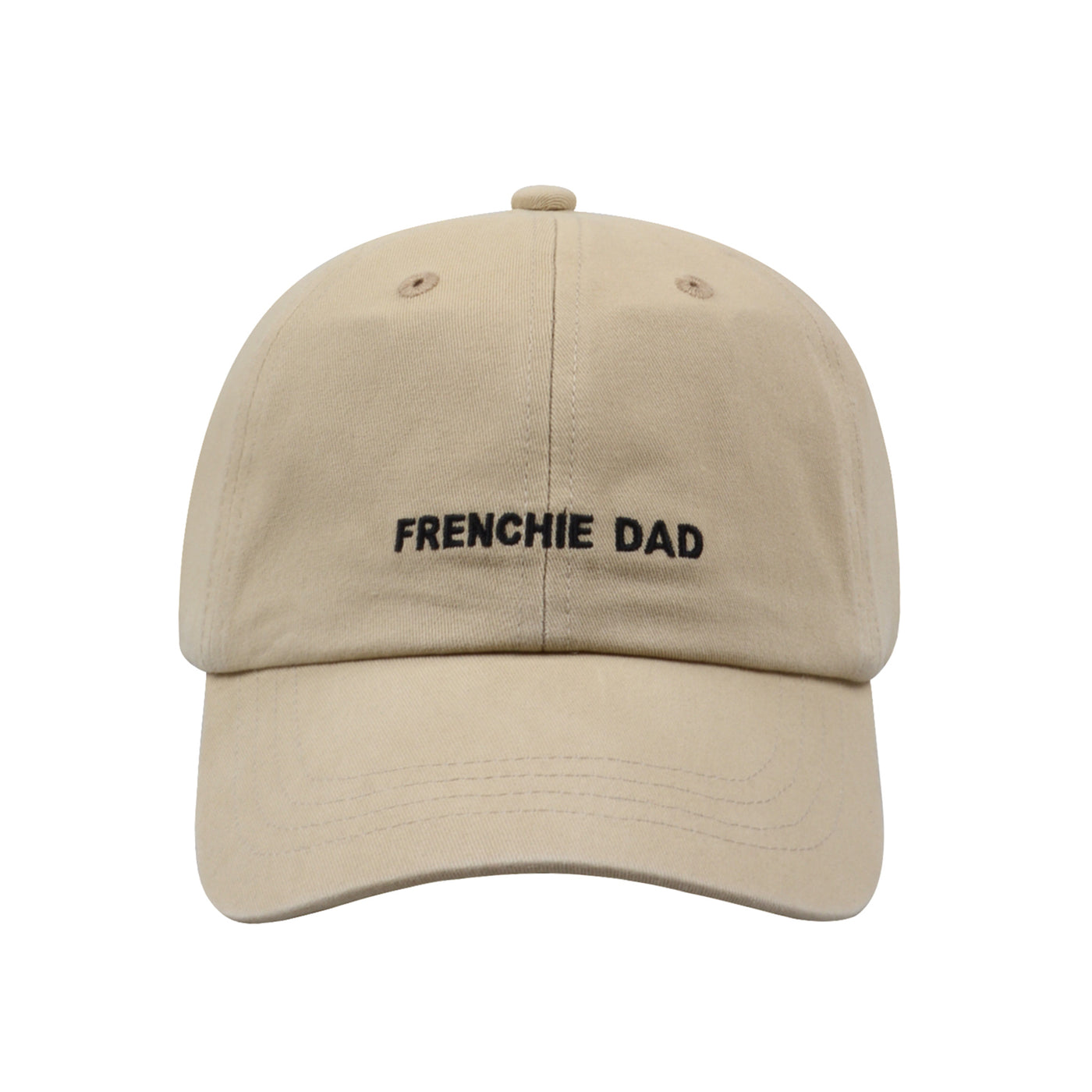Hatphile Frenchie Dad Soft Baseball Cap