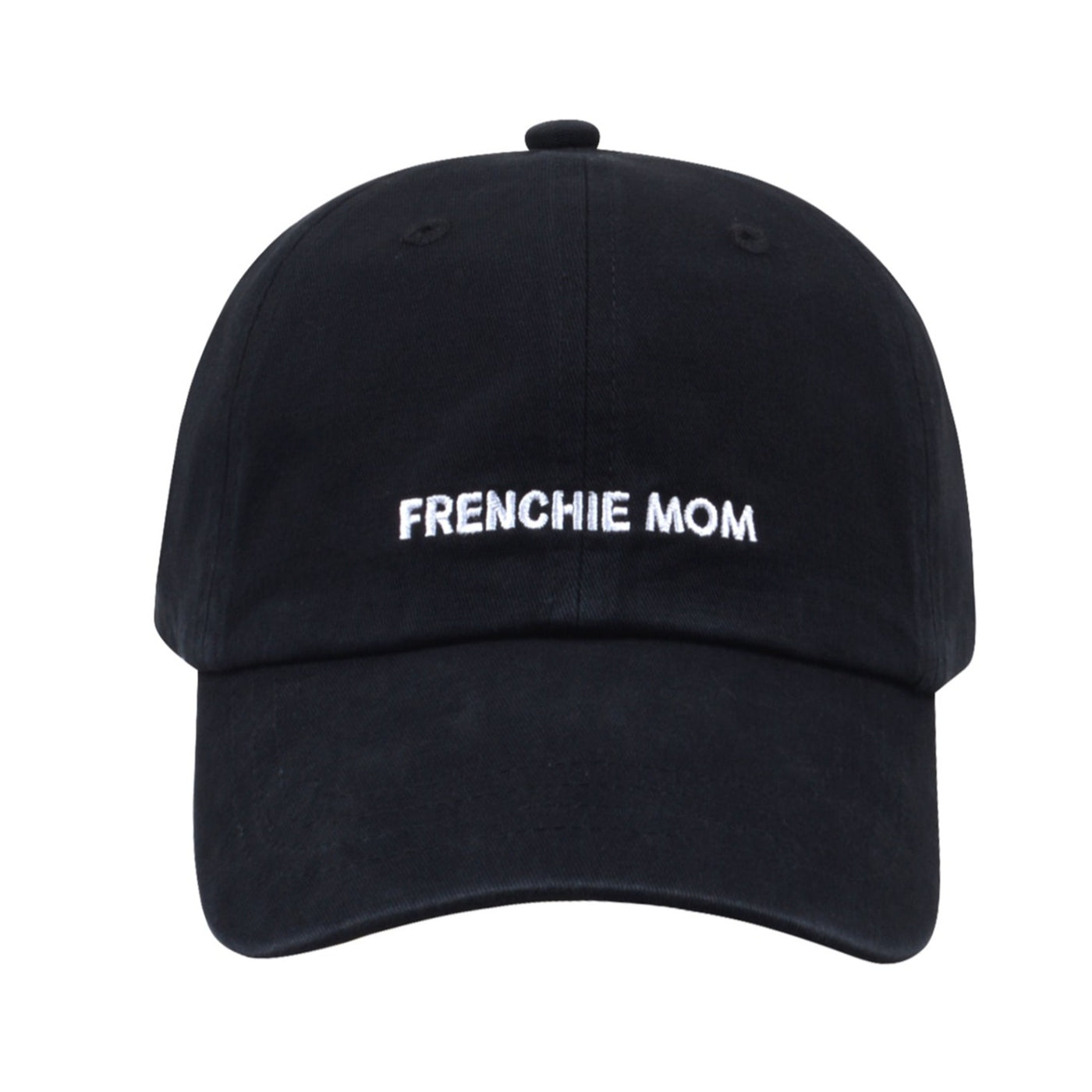 Hatphile Frenchie Mom Soft Baseball Cap