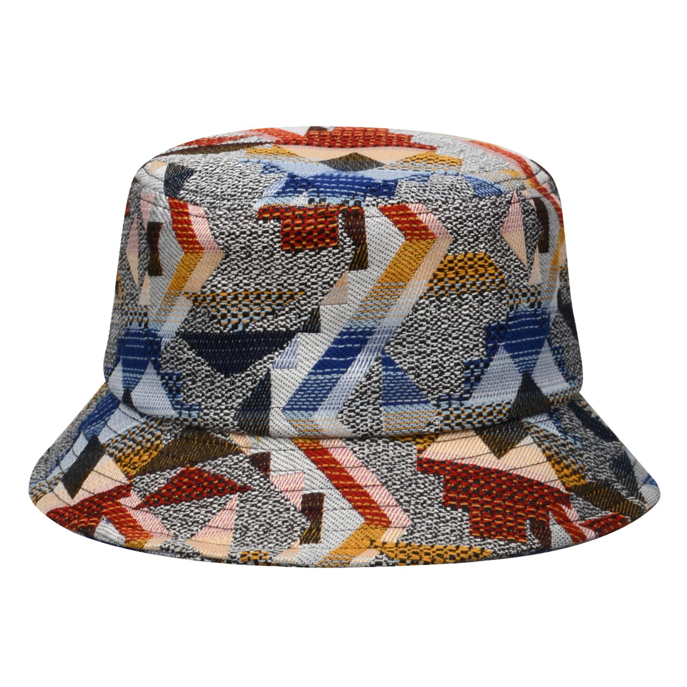 Hatphile Geo Red Jacquard Bucket Hat