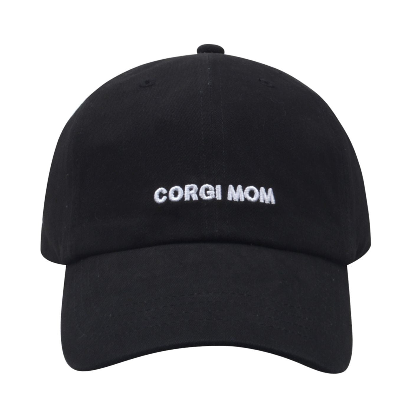 Hatphile Corgi Mom Soft Baseball Cap